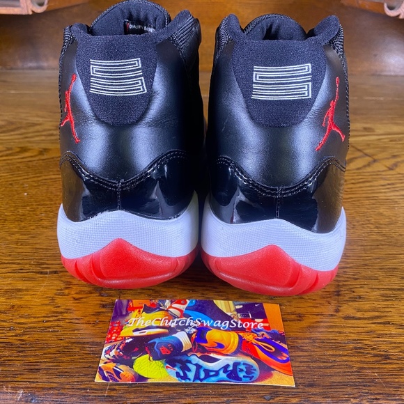🔥💯Nike Air Jordan 11 Retro Bred Mens Size 7.5 - Picture 6 of 9
